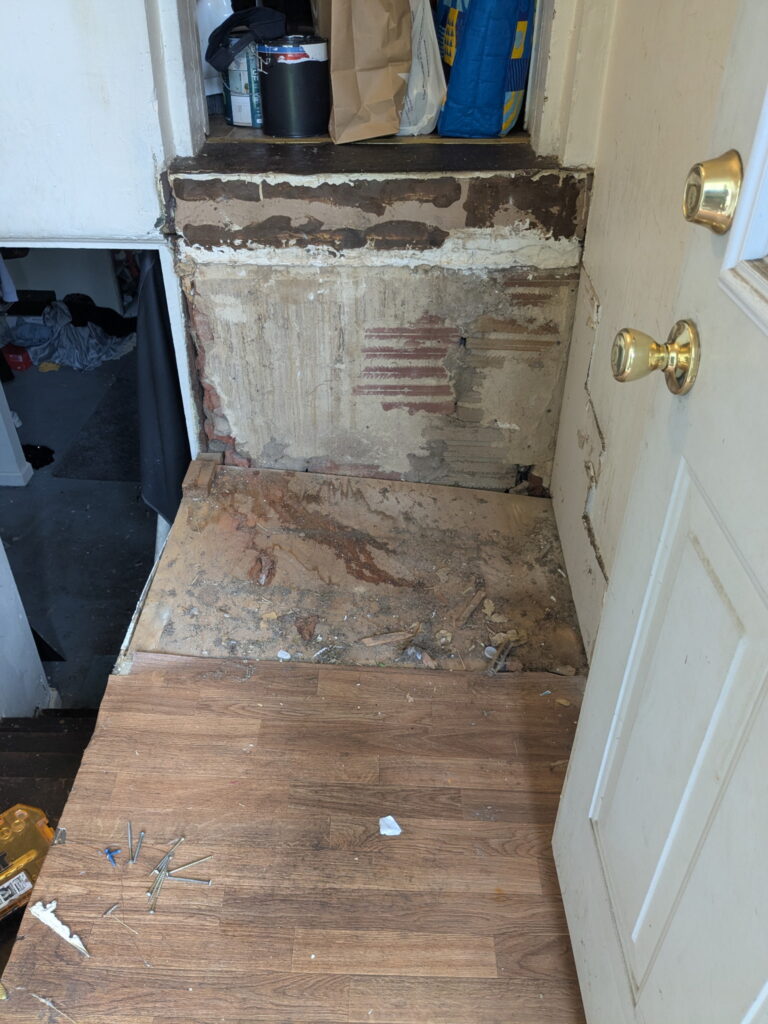 Stair Repair Project in Woodbridge, NJ — secure steps repair