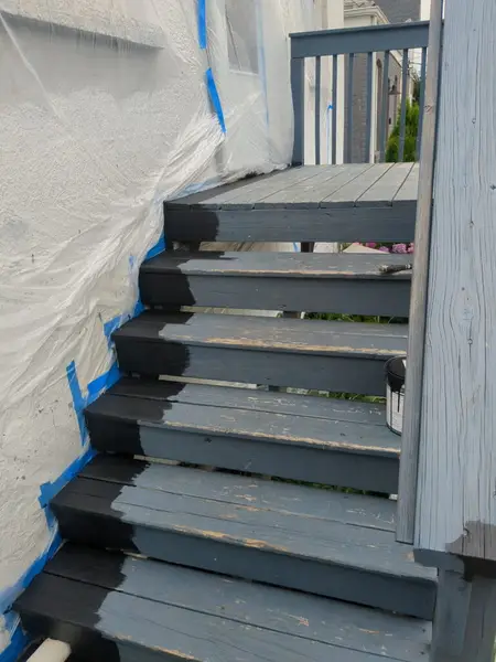 Porch Painting Service in Woodbridge, NJ — porch glow-up