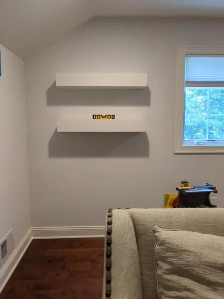 Kids Room Art and Shelf Installation in Colts Neck, NJ — colts neck handyman