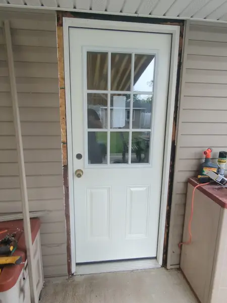 Door Enlargement and Pet Protection Project in Avenel — avenel nj